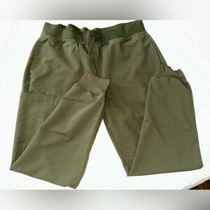 Olive Green Scrub Pant Size L